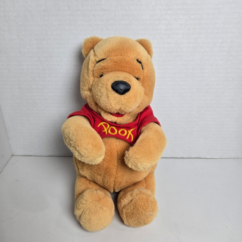 Winnie The Pooh Disney Store Vintage 10" Plush Stuffed Animal
